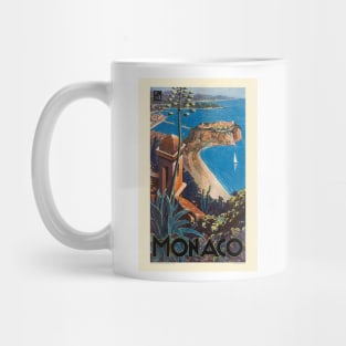 Monaco PLM Vintage Poster 1925 Mug